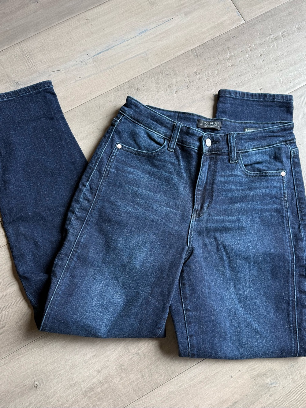 Judy Blue Dark Blue Women's Jeggings - Stretch Skinny Denim (132)